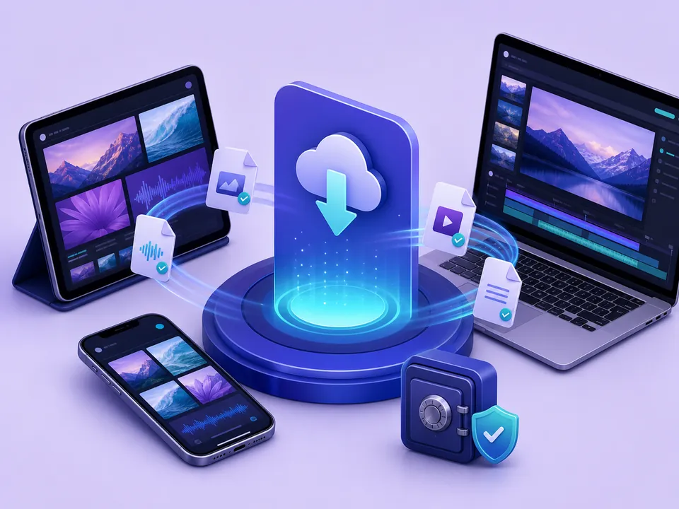 DWYT app download workflow across desktop and mobile